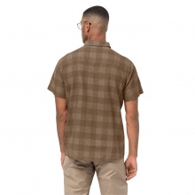 Jack Wolfskin Leisure and Travel Shirt short-sleeved Highlands brown Men